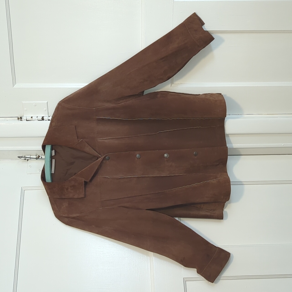 Nordstrom Leather Jacket, Size Large